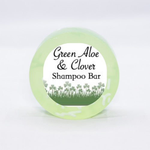 Green Aloe & Clover Shampoo Bar