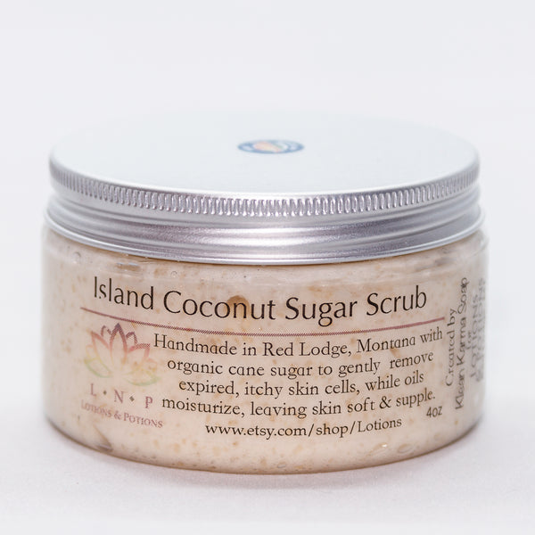 Island Coconut Sugar Scrub