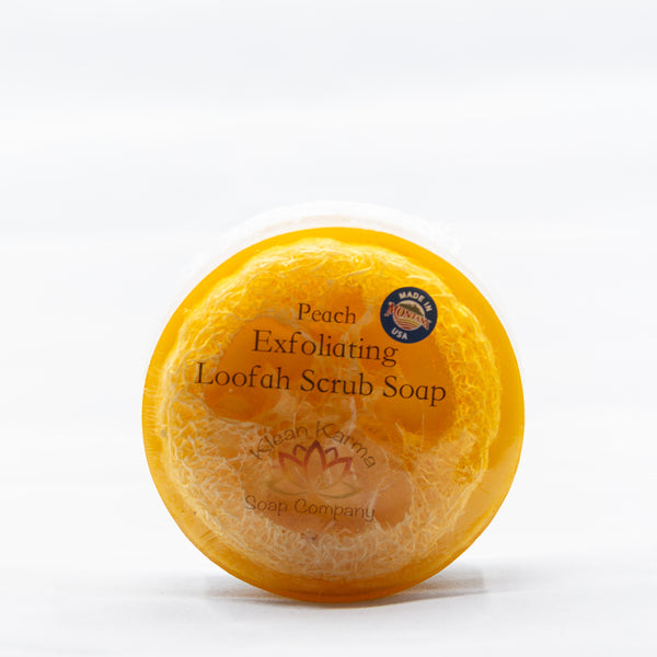 Peach Loofah Soap