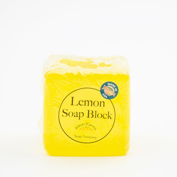 Lemon Soap Block